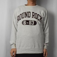 画像2: 90's Champion USA製 "ROUND ROCK" プリントスウェット M (2)