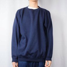 画像2: 90's GAP KOREA製 無地スウェット NAVY XL (2)