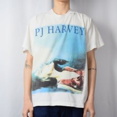 画像2: 1995 PJ HARVEY "To Bring You My Love" ロックミュージシャンツアーTシャツ XL (2)