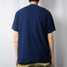 画像3: 90's USA製 "PIMPERCROMBIE AND BITCH" パロディTシャツ NAVY L (3)