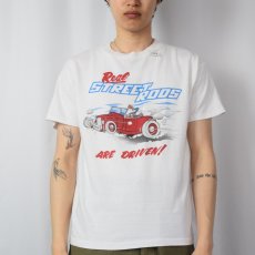 画像3: 80's USA製 "STREET RODS" 車プリントTシャツ L (3)