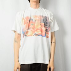 画像2: 90's USA製 天使プリントTシャツ XL (2)