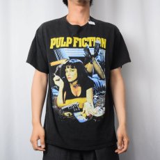 画像2: PULP FICTION クライム映画 プリントTシャツ L (2)