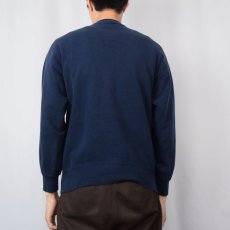 画像3: 90's Champion USA製 "NOTRE DAME" プリントスウェット NAVY M (3)