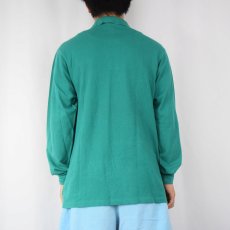 画像3: 70〜80's CHEMISE LACOSTE FRANCE製 ロゴワッペン 鹿の子ポロシャツ SIZE4 (3)