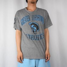 画像2: 80's RUSSELL ATHLETIC USA製 "GREATER JOHNSTOWN ATHLETICS" プリントTシャツ M (2)