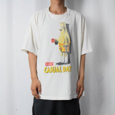 画像2: DILBERT "CASUAL DAY" キャラクタープリントTシャツ (2)