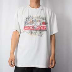 画像2: MONOPOLY ボードゲームプリントTシャツ XL (2)