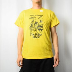 画像2: 70's USA製 "The Killer Bees!" イラストプリントTシャツ (2)