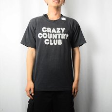 画像3: 80's CRAZY COUNTRY CLUB USA製 レストランバープリントTシャツ L (3)