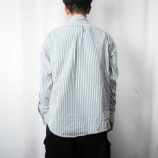 画像3: Ralph Lauren "CUSTOM FIT" ストライプ柄 コットンボタンダウンシャツ SIZE17 34/33 (3)