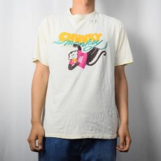 画像2: 80's BEN&JERRY'S USA製 "CHUNKY monkey" 企業プリントTシャツ XL (2)