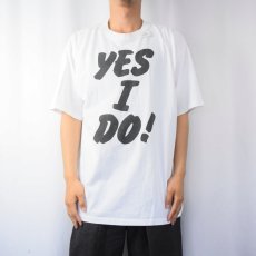 画像3: 90's Scott Angrave USA製 "YES I DO!" サイン入り コメディアンツアーTシャツ XL (3)