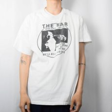 画像2: 90's USA製 "THE BAR" プリントTシャツ XL (2)