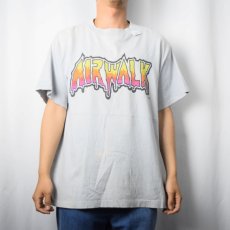 画像3: 90's AIR WALK USA製 スカルプリントTシャツ XL (3)