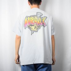 画像4: 90's AIR WALK USA製 スカルプリントTシャツ XL (4)