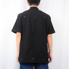 画像3: MY CUBAN STORE キューバシャツ BLACK L (3)