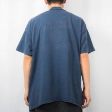 画像3: スーパーマリオ "LIFE IS DANGEROUS..." ゲームキャラクタープリントTシャツ NAVY XL (3)