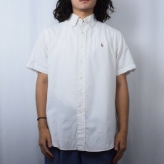 画像2: POLO Ralph Lauren "CUSTOM FIT DRESS SHIRT" ロゴ刺繍 コットンボタンダウンシャツ SIZE15 1/2 (2)