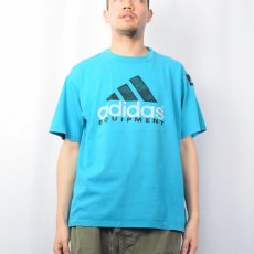 画像2: 90's adidas EQUIPMENT ロゴプリントTシャツ M (2)