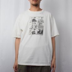 画像3: Richard Thompson コミックプリント アートTシャツ  (3)