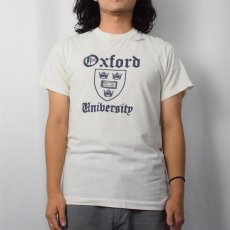 画像2: 70's "Oxford Unibersity" プリントTシャツ (2)