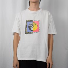 画像2: 90's NIKE 銀タグ USA製 "SIDE1" プリントTシャツ M (2)