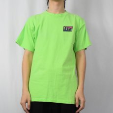 画像3: 90's NIKE 銀タグ USA製 "AQUA GEAR" ロゴプリントTシャツ M (3)