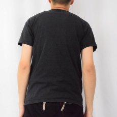 画像3: 90's Champion USA製 ロゴプリントTシャツ BLACK XL (3)