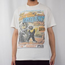 画像3: FREQUENCY FESTIVAL 2014 ミュージックフェスティバルTシャツ XL (3)