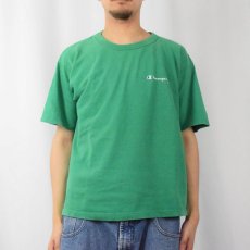 画像2: 90's Champion USA製 ロゴプリントTシャツ L (2)