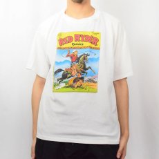 画像3: 90's RED RYDER Comics USA製 コミックプリントTシャツ XL (3)