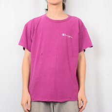 画像2: 90's Champion USA製 ロゴプリントTシャツ XL (2)