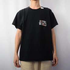 画像3: Travis Scott ASTRO WORLD "Wish You Were Here" ヒップホップツアーTシャツ BLACK M (3)