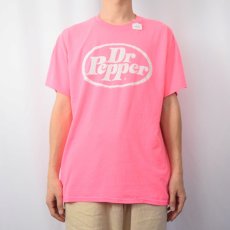 画像2: Dr Pepper 炭酸飲料メーカー ロゴプリントTシャツ (2)