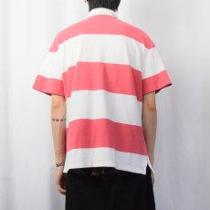 画像3: POLO Ralph Lauren ボーダー柄 ラガーシャツ XL (3)