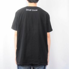 画像3: Billie Eilish "When We All Fall Asleep, Where Do We Go?" ミュージシャンフォトプリントTシャツ BLACK XL (3)