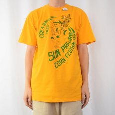 画像3: 90's Teenage Mutant Ninja Turtles USA製 "SUN PRAIRIE CORN FESTIVAL 1991" フェスティバルTシャツ L (3)