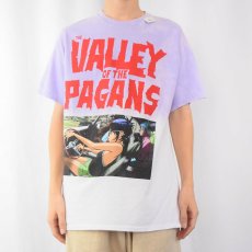 画像2: 【お客様お支払処理中】GORILLAZ "The Valley of The Pagans" ブリーチ加工 ロックバンドTシャツ L (2)