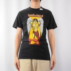 画像3: 2004 Lamb of God ヘヴィメタルバンドTシャツ S (3)