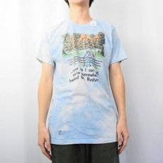 画像2: 80's "...near as I ca tell,..." タイダイ シュールイラストプリントTシャツ (2)