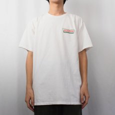 画像3: Krispy Kreme Doughnuts ドーナツショップ ロゴプリントTシャツ L (3)