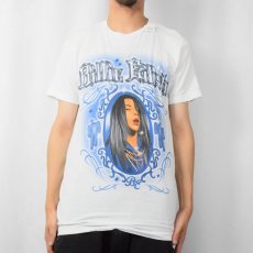 画像2: Billie Eilish アーティストプリントTシャツ S (2)