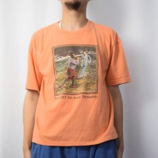 画像2: 90's GAP USA製 "Tee Off In Any Season." プリントTシャツ XL (2)