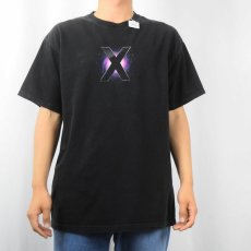 画像3: 2000's Apple "Mac OS X" プリントTシャツ BLACK L (3)