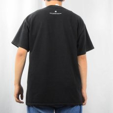 画像4: 2000's Apple "Mac OS X" プリントTシャツ BLACK L (4)