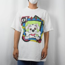 画像2: 90's Disney 101 DALMATIANS キャラクタープリントTシャツ XL (2)