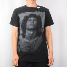 画像3: The Doors "JIM MORRISON" ロックミュージシャンプリントTシャツ M (3)