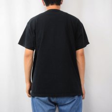 画像3: 人体骨格騙し絵 プリントTシャツ BLACK XL (3)