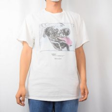 画像2: THE HUMANE SOCIETY 非営利団体 犬プリントTシャツ L (2)